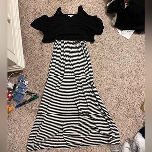 GB stripped dress